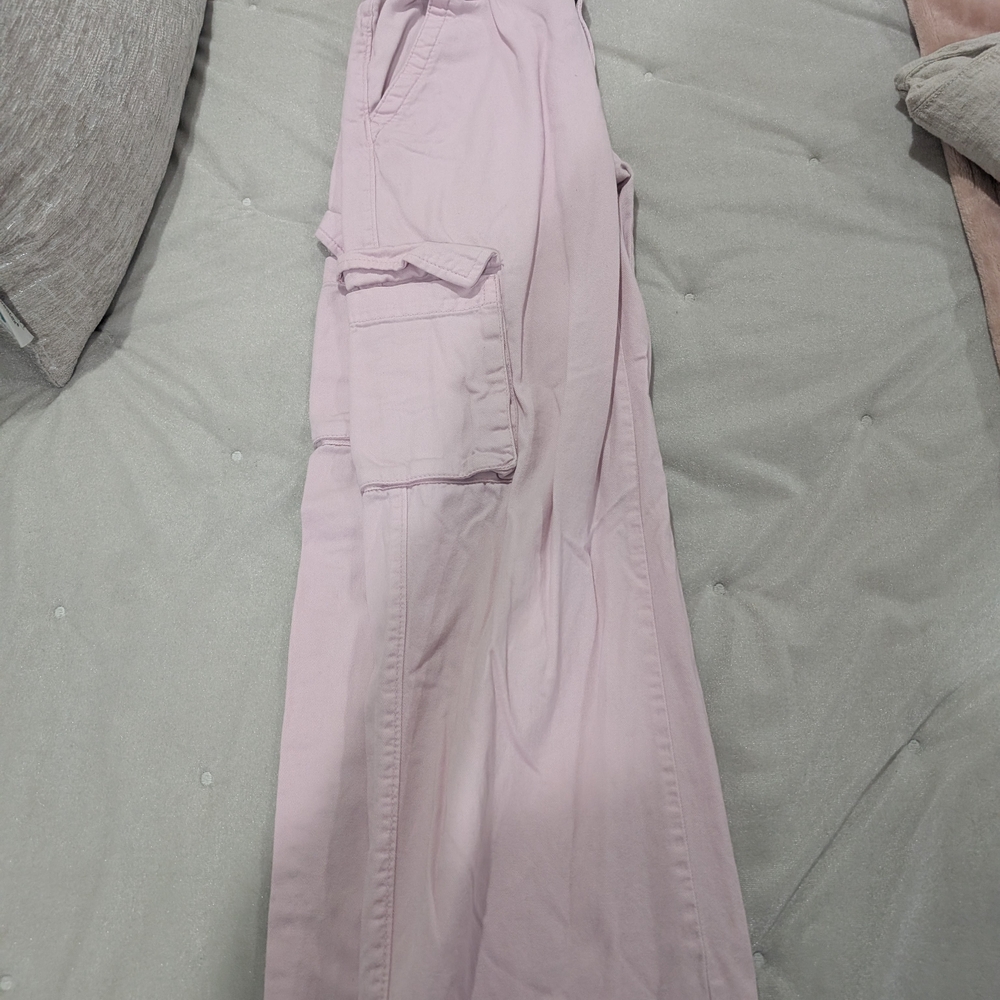 Light Pink Cargo Pants